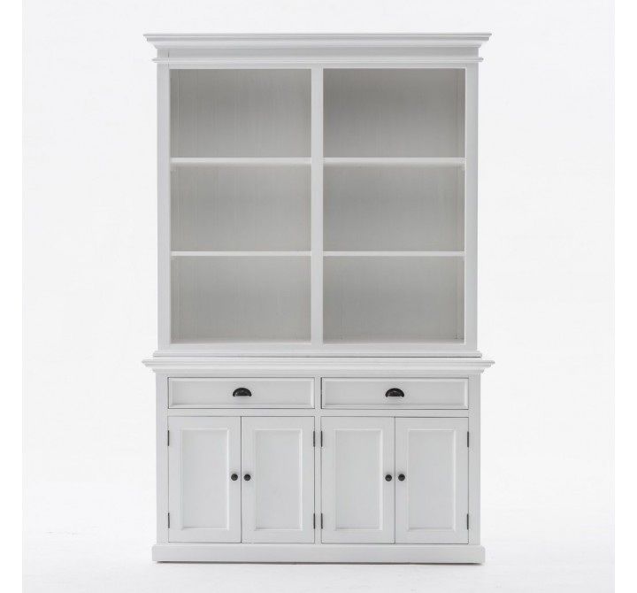 NovaSolo Halifax Buffet Hutch Unit with 6 Shelves