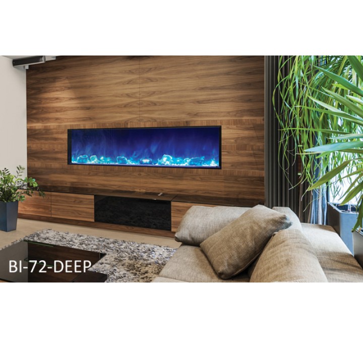Amantii 72" Deep Outdoor Electric Fireplace