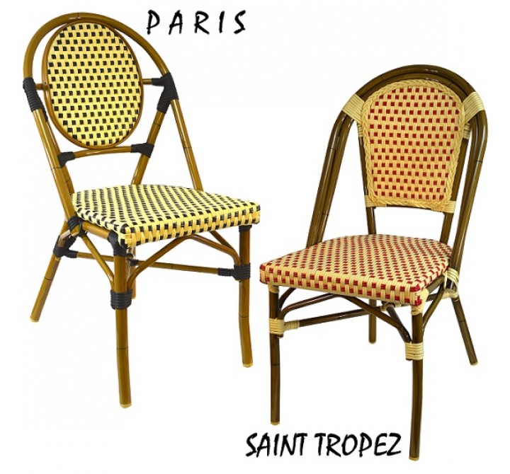 Infinita FRENCH Bistro Stacking Chair - Set of 6