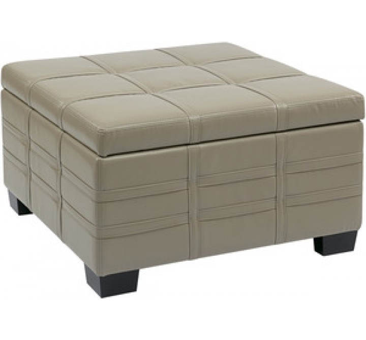 Ave-Six Detour Strap Ottoman with Tray