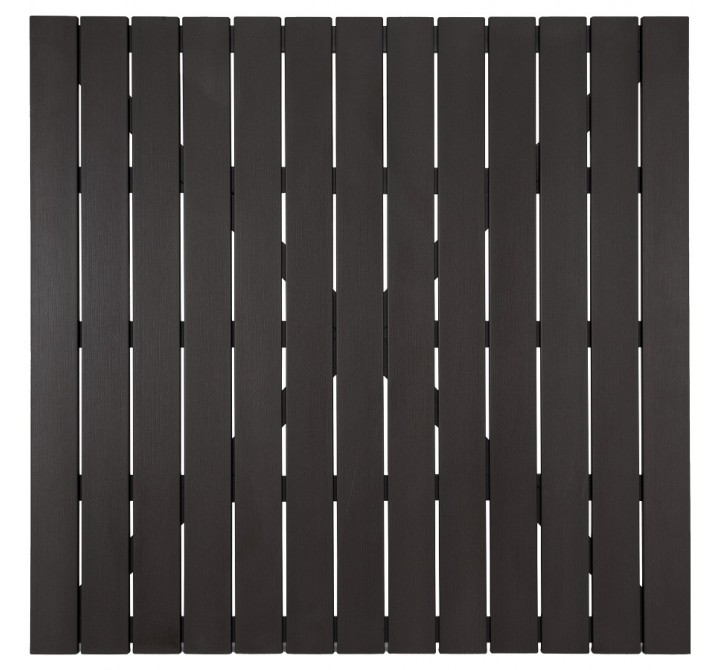 Vienna 24" Square Table Top - Black