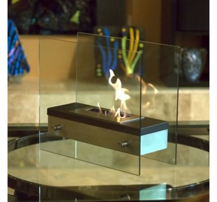 Bluworld Nu-Flame Ardore Modern Tabletop Fireplace