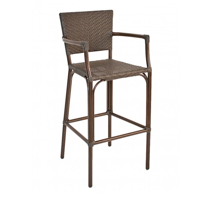 Hand Painted Aluminum Frame Barstool - BRT-05