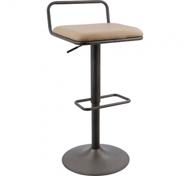 Lumisource Beta Industrial Barstool - Set of 2 - Perspective