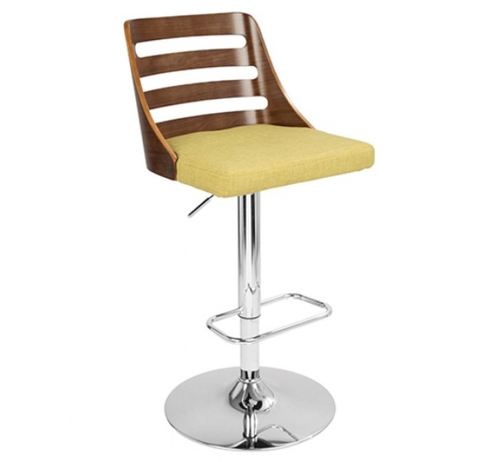 LumiSource Trevi Barstool - GREEN - Perspective