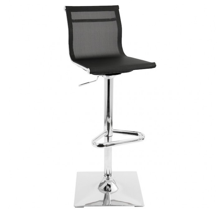 LumiSource Mirage Barstool - BLACK - Perspective
