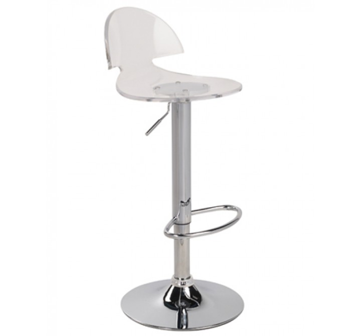 LumiSource Venti Bar Stool - Clear