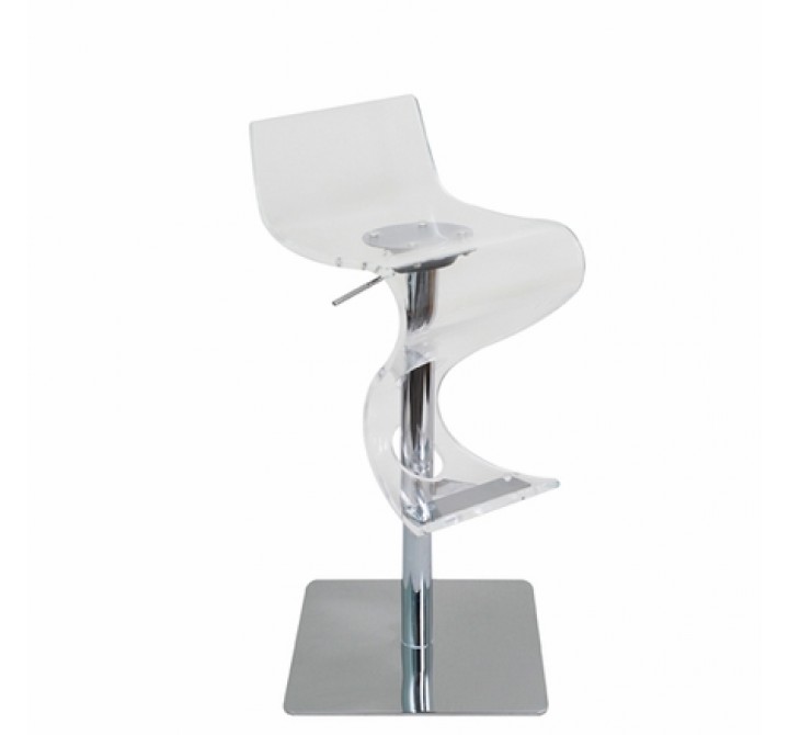 LumiSource Viva Acrylic Bar Stool