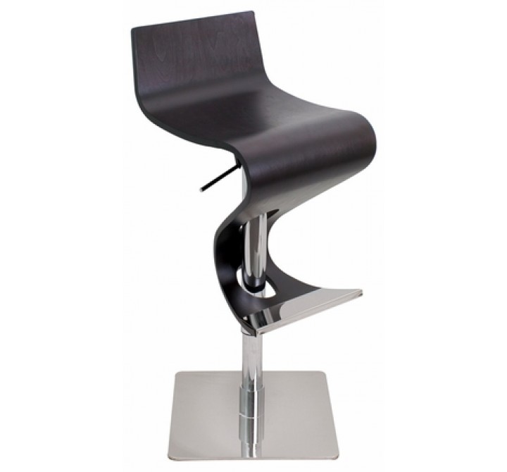 LumiSource Viva Bent Wood Bar Stool