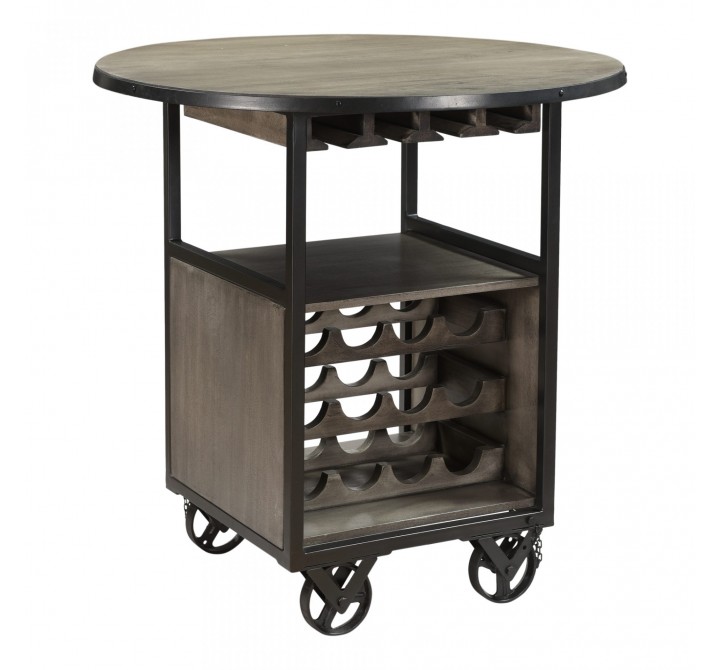 Moe's Home Collection Julep Bar Cart - Angled