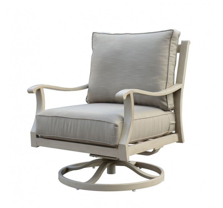 Camel Torino Aluminum Outdoor Swivel Glider Club Chair