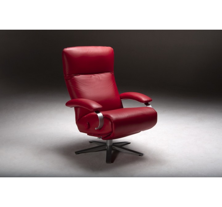 Lafer Carrie Recliner - Red Angle
