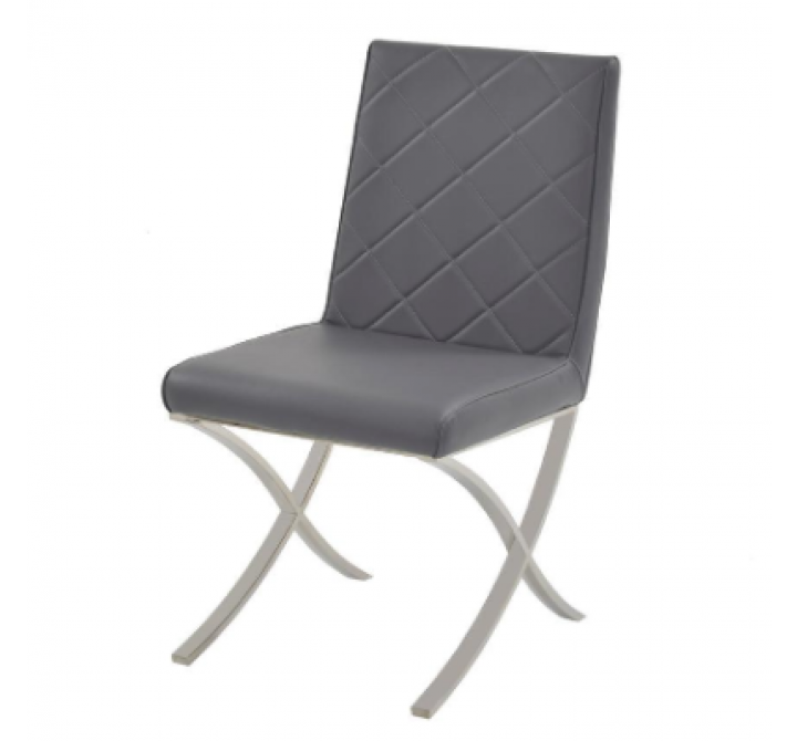 Casabianca Loft Dining Chair - Set of 2 - Grey