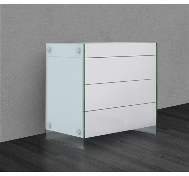 Casabianca Il Vetro Tall Dresser / Night Stand - Lifestyle