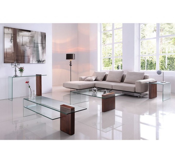 BUONO Walnut Veneer Coffee Table