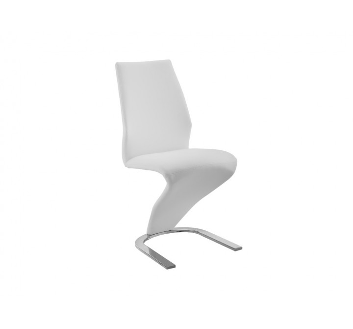 BOULEVARD White Eco-leather Dining Chair