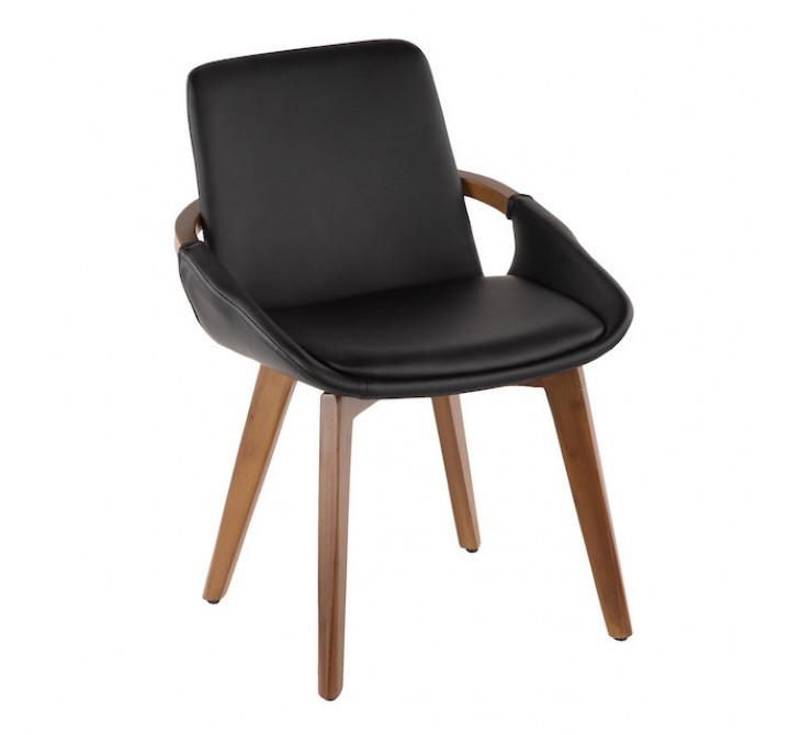 LumiSource Cosmo Chair - BLACK - Perspective