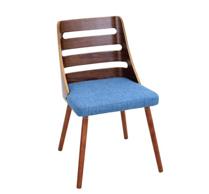 LumiSource Trevi Chair - BLUE - Perspective