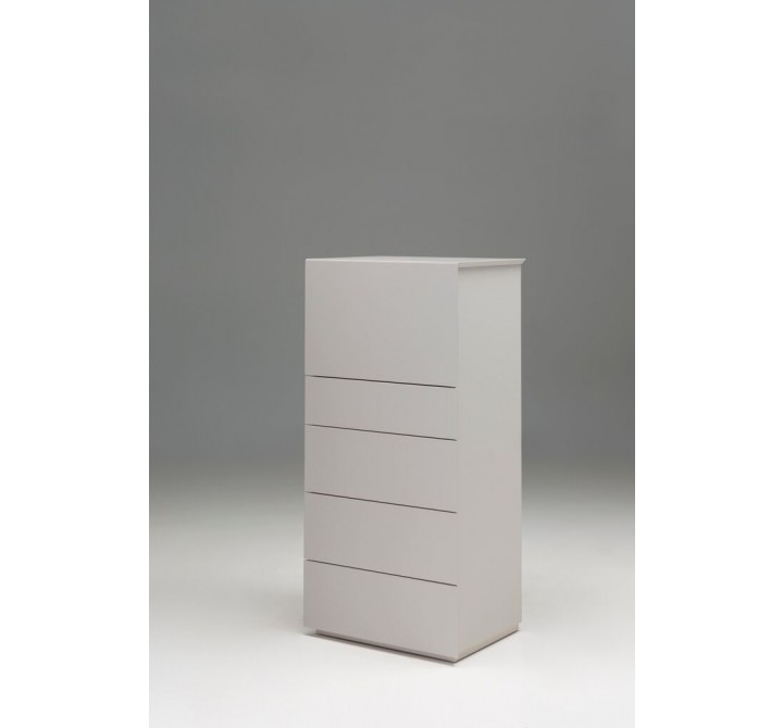 Vex 5-Drawer Chest Matte Stone