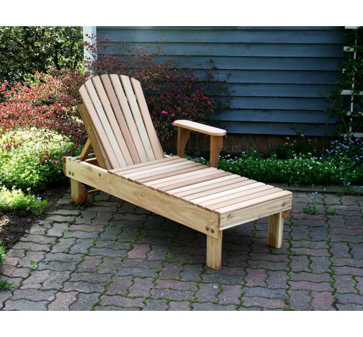 Cedar American Forest Chaise Lounge
