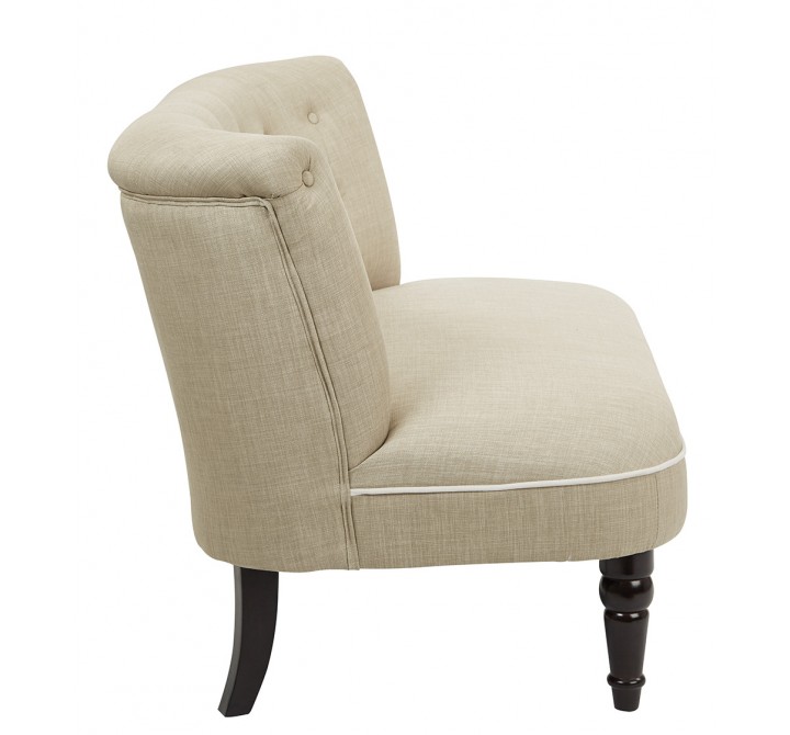 Christi Tufted - Milford Toast - Side