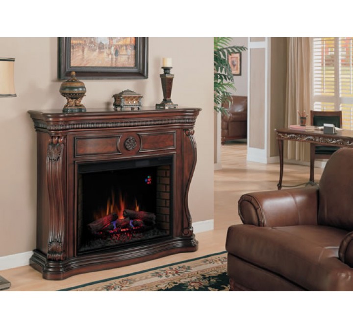 Classic Flame Lexington Electric Fireplace Mantel - Lifestyle