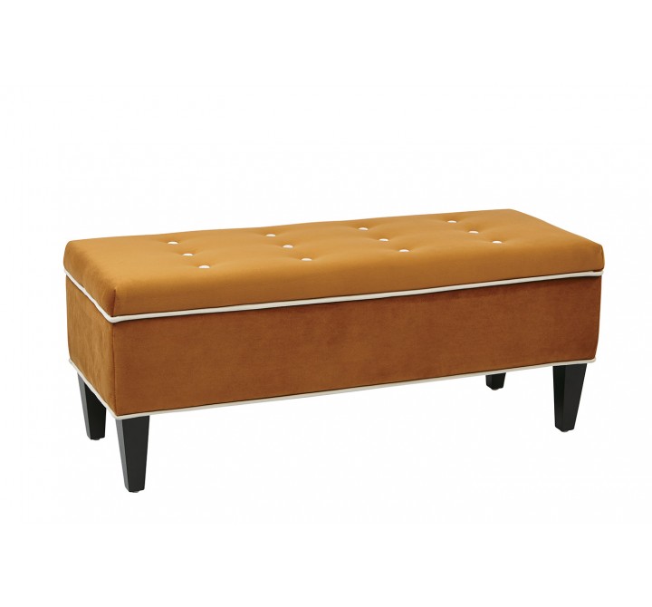 Cambridge Storage Bench - Goldenrod