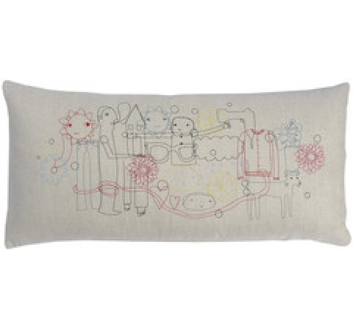 k studio Collage Pillow