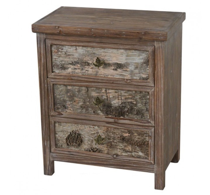 Maple Ridge 3 Drawer Chest 