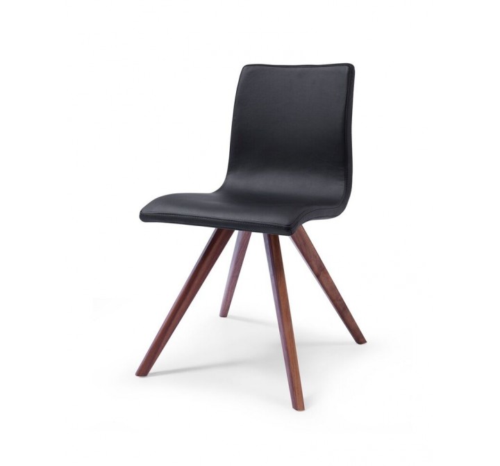 Olga Dining Chair Black - Front