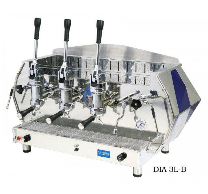 Commercial Lever Espresso Machine in Black - 3L