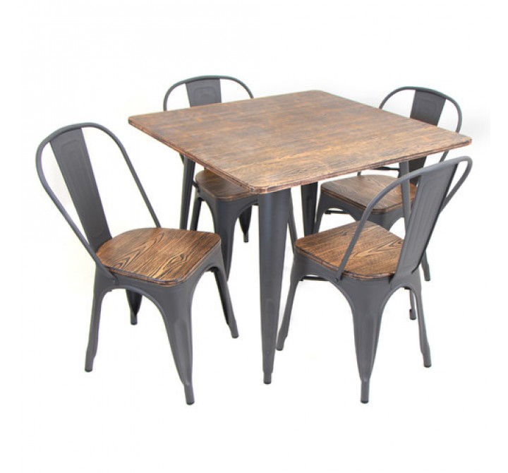 LumiSource Oregon Dining Set - 5 Piece