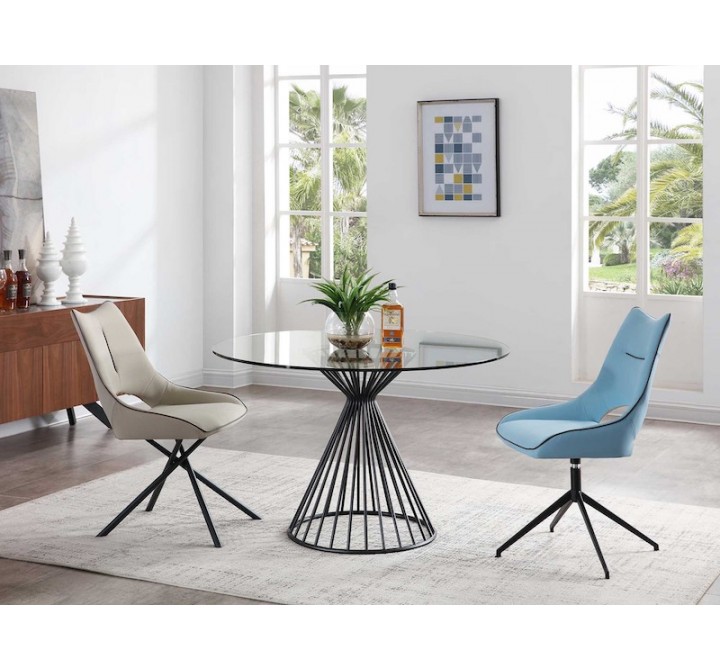Whiteline Modern Living Cielo Dining Table