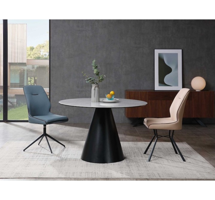 Whiteline Modern Living Sun Dining Table