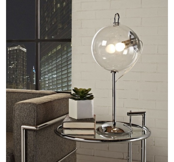 Modway Cheer Table Lamp in Clear
