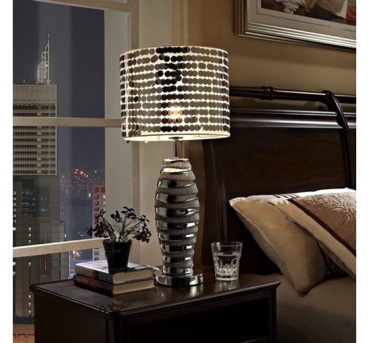 Modway Sparkle Table Lamp in Silver