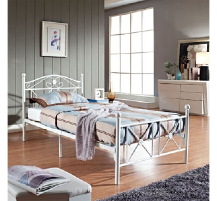 Modway Cottage Bed Frame in White