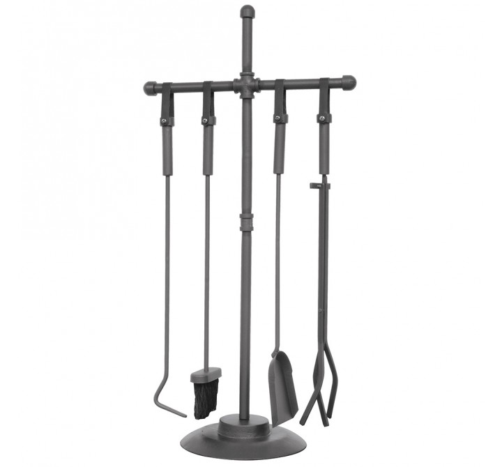 Mr. Bar-B-Q UniFlame® 5 Piece Industrial Style Fireset