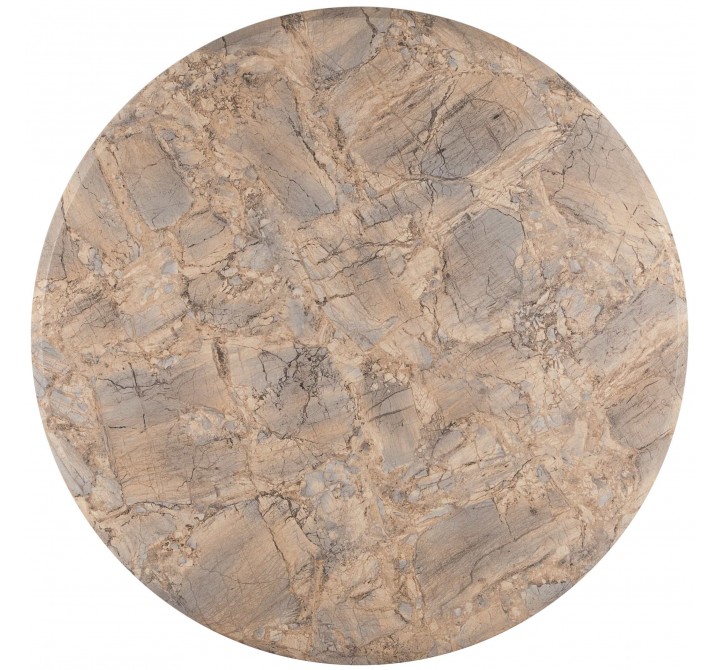 Duratop 24" Round Table Top - Faux Marble