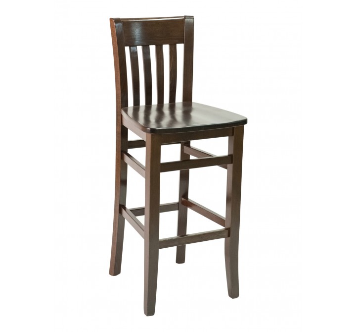 European 44" Beech Wood Barstool - FLS-03B