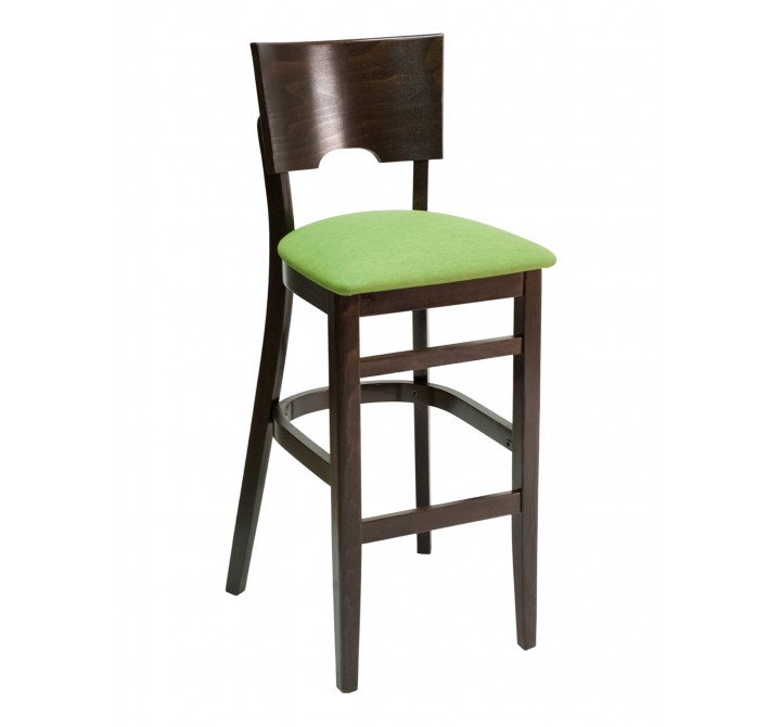 European 43.5" Beech Wood Barstool - FLS-11B