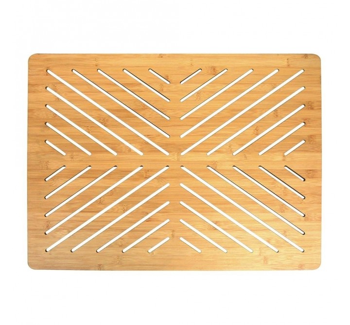 Oceanstar Bamboo Floor and Bath Mat