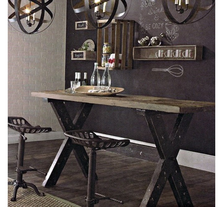 Diamond Sofa Franklin Vintage 79" Dining Table