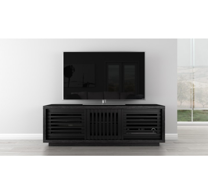 64" Contemporary Rustic TV Stand Media Console
