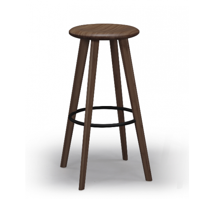 Mimosa 30" Bar Height Stool - Black Walnut