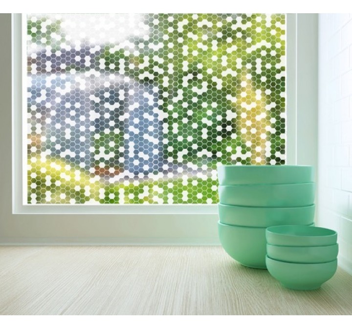 Odhams Press Honeycomb Sheer Adhesive Window Film