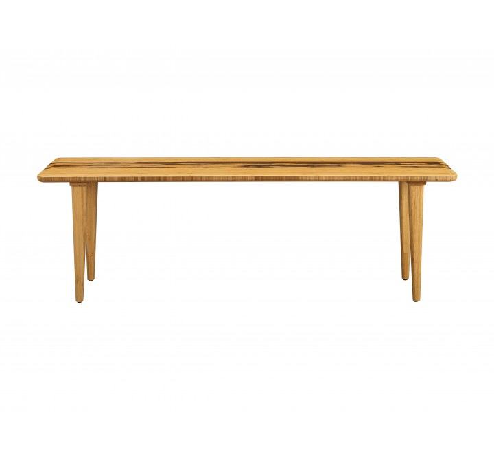 Greenington Azara Bench in Caramelized - Front