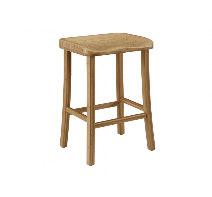 Caramelized Tulip 26" Counter Height Stool
