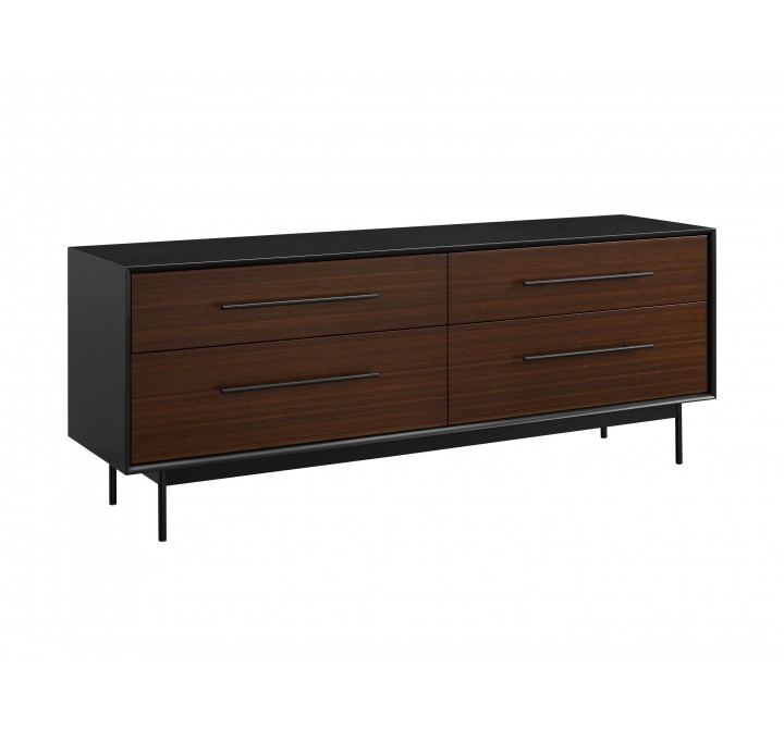 Greenington Park Avenue 4 Drawer Double Dresser - Angled
