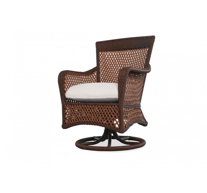 Grand Traverse Swivel Dining Armchair - Angle
